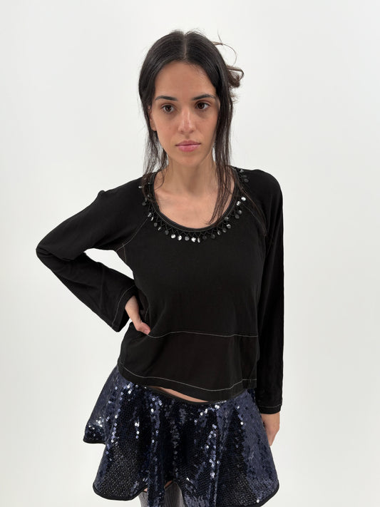 AD 2007 sequin long sleeve